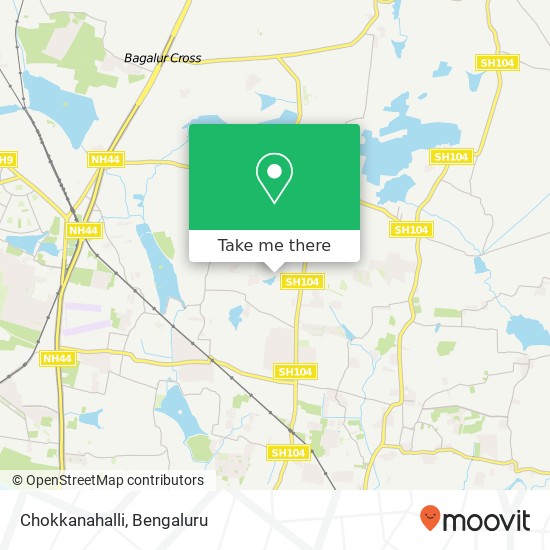 Chokkanahalli map