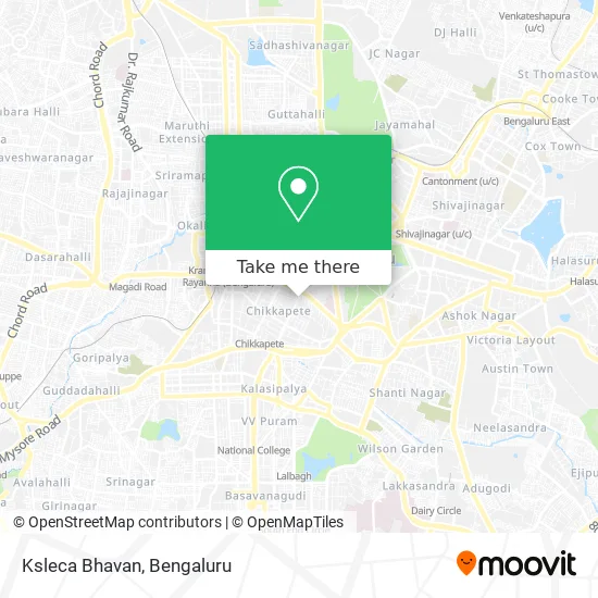 Ksleca Bhavan map