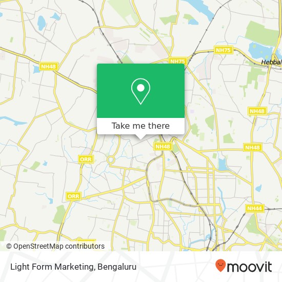 Light Form Marketing map