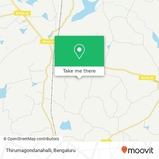 Thirumagondanahalli map