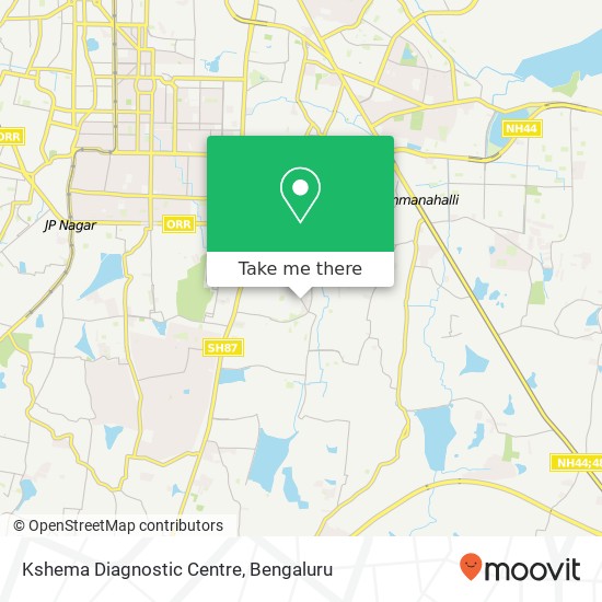 Kshema Diagnostic Centre map