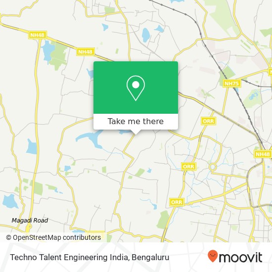 Techno Talent Engineering India map