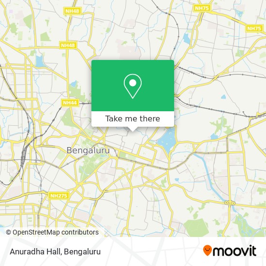 Anuradha Hall map