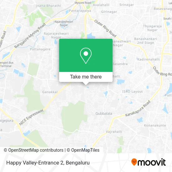 Happy Valley-Entrance 2 map