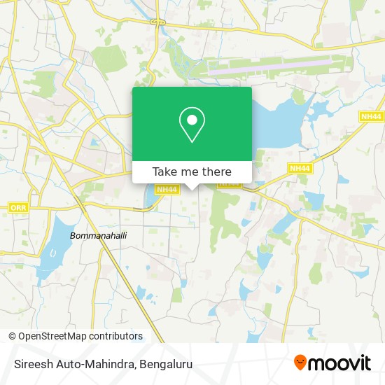 Sireesh Auto-Mahindra map