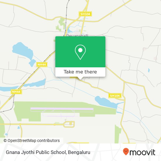 Gnana Jyothi Public School map