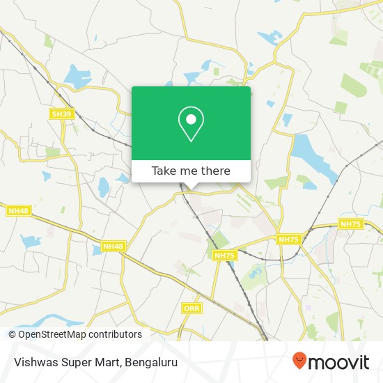 Vishwas Super Mart map