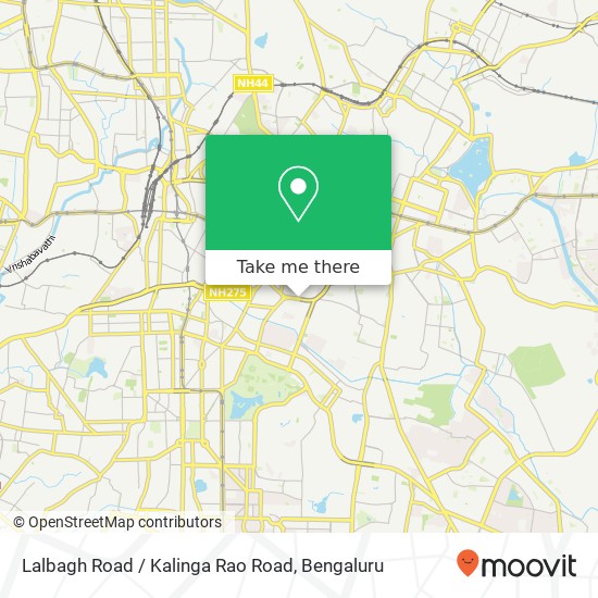 Lalbagh Road / Kalinga Rao Road map