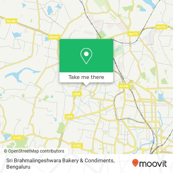 Sri Brahmalingeshwara Bakery & Condiments map