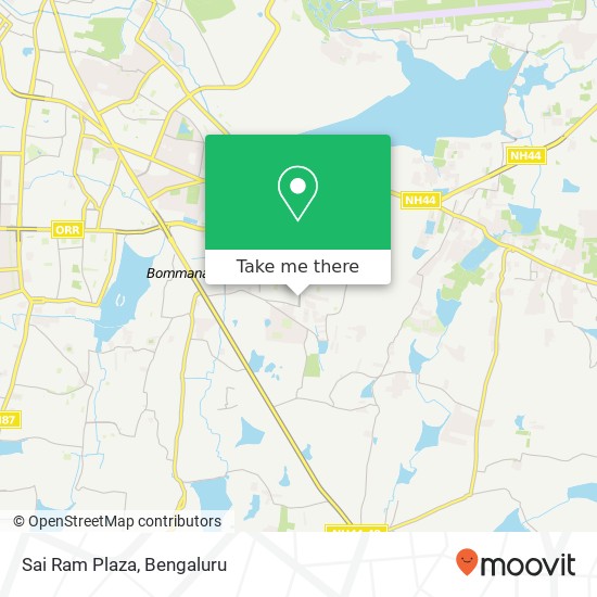 Sai Ram Plaza map