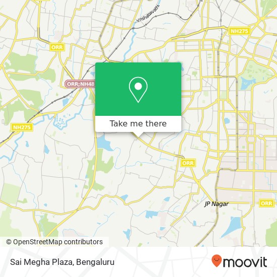 Sai Megha Plaza map