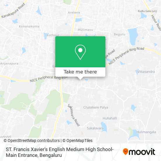 ST. Francis Xavier's English Medium High School-Main Entrance map