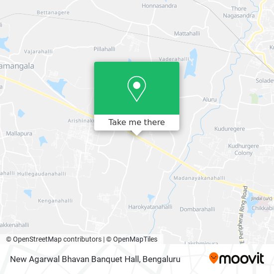 New Agarwal Bhavan Banquet Hall map