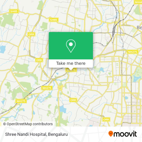 Shree Nandi Hospital map