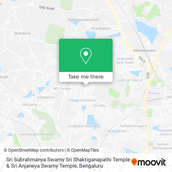 Sri Subrahmanya Swamy Sri Shaktiganapathi Temple & Sri Anjaneya Swamy Temple map