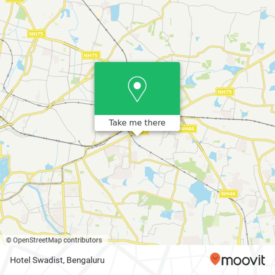 Hotel Swadist map