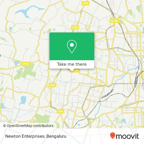Newton Enterprises map