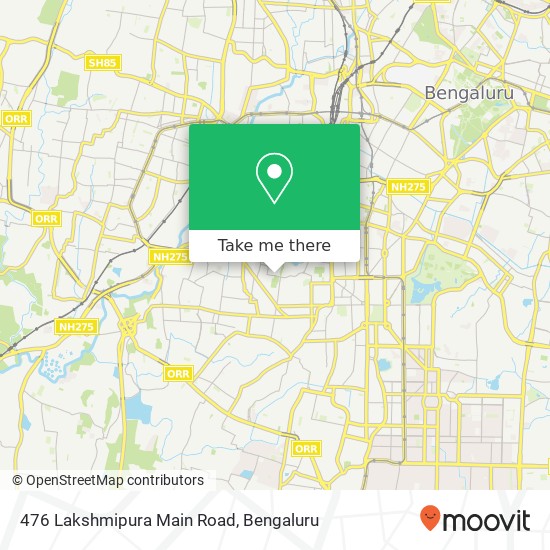 476 Lakshmipura Main Road map
