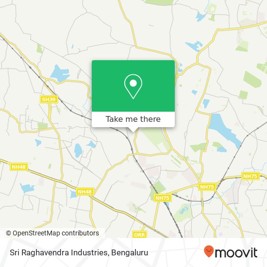 Sri Raghavendra Industries map