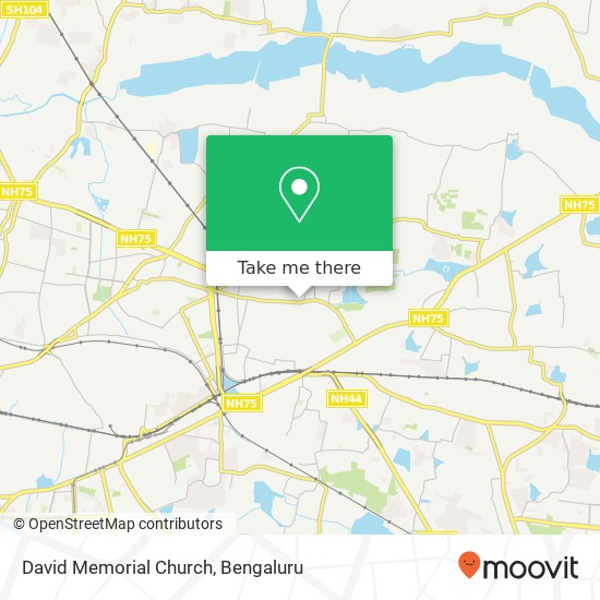 David Memorial Church map