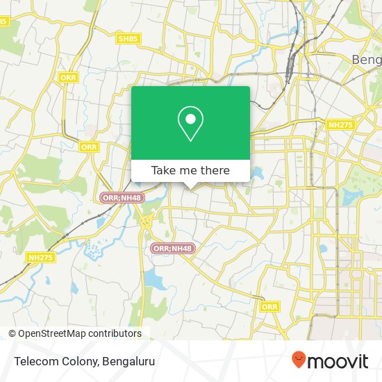 Telecom Colony map