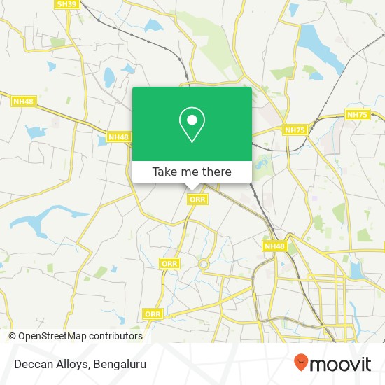 Deccan Alloys map