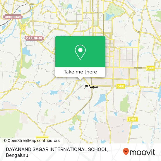 DAYANAND SAGAR INTERNATIONAL SCHOOL map