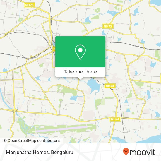 Manjunatha Homes map