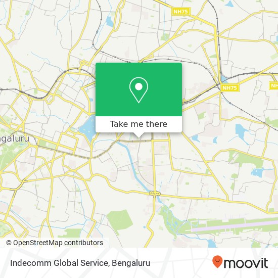 Indecomm Global Service map