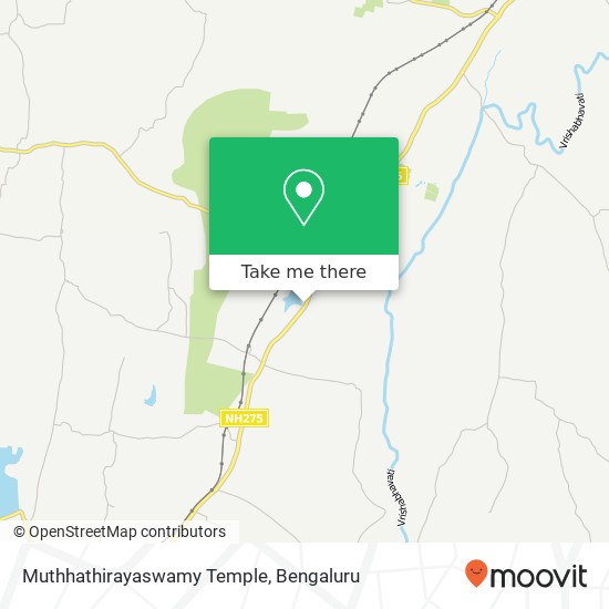 Muthhathirayaswamy Temple map