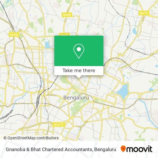 Gnanoba & Bhat Chartered Accountants map