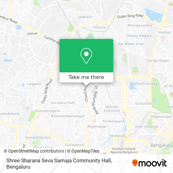 Shree Sharana Seva Samaja Community Hall map