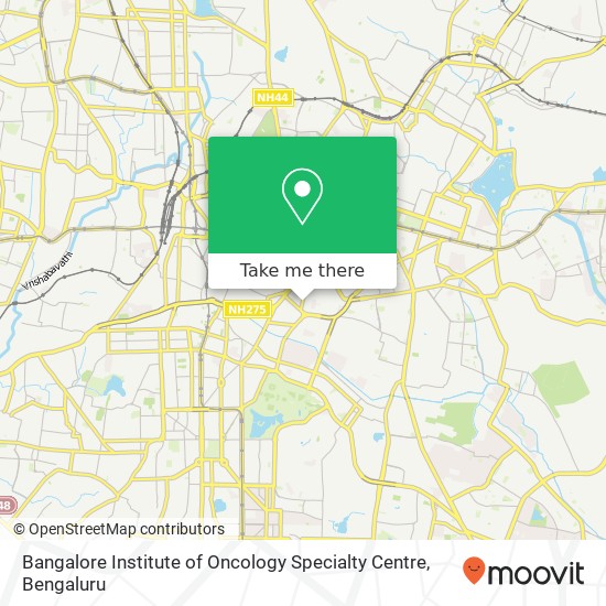 Bangalore Institute of Oncology Specialty Centre map