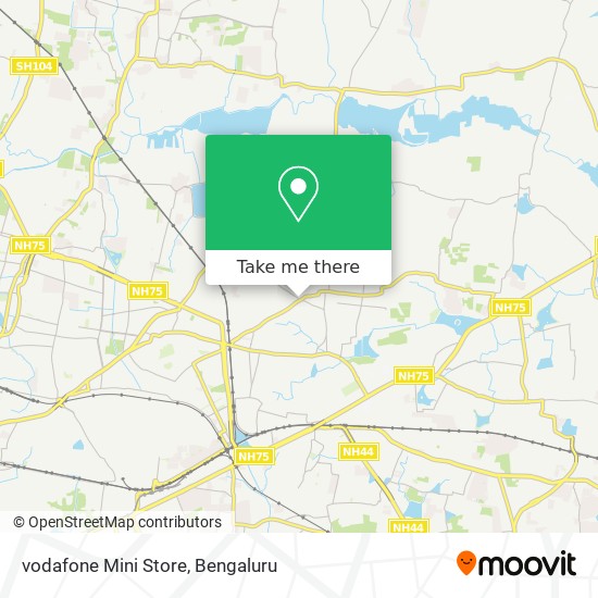 vodafone Mini Store map