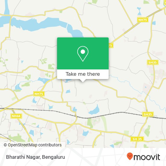 Bharathi Nagar map