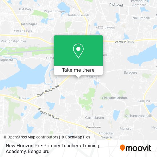 New Horizon Pre-Primary Teachers Training Academy map