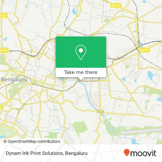 Dynam Ink Print Solutions map