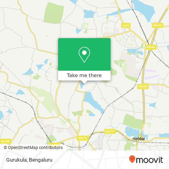 Gurukula map