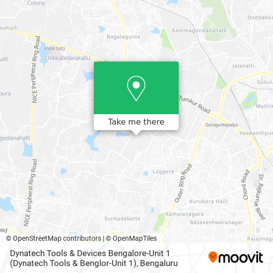 Dynatech Tools & Devices Bengalore-Unit 1 (Dynatech Tools & Benglor-Unit 1) map