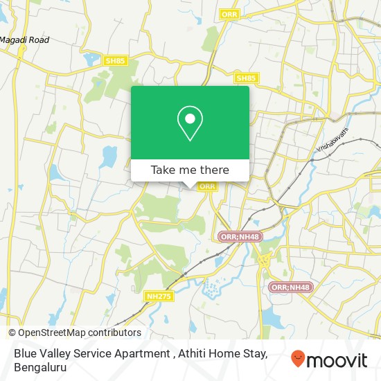 Blue Valley Service Apartment , Athiti Home Stay map