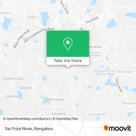 Sai Priya Nivas map