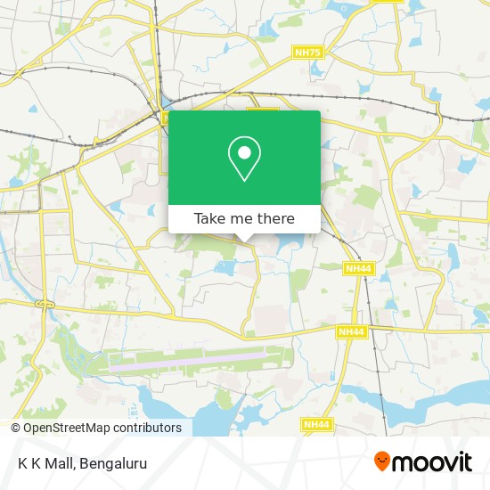 K K Mall map