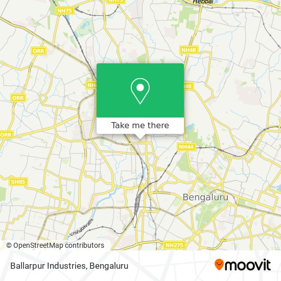 Ballarpur Industries map