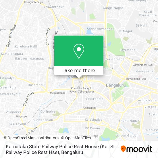 Karnataka State Railway Police Rest House (Kar St Railway Police Rest Hse) map