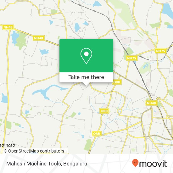 Mahesh Machine Tools map