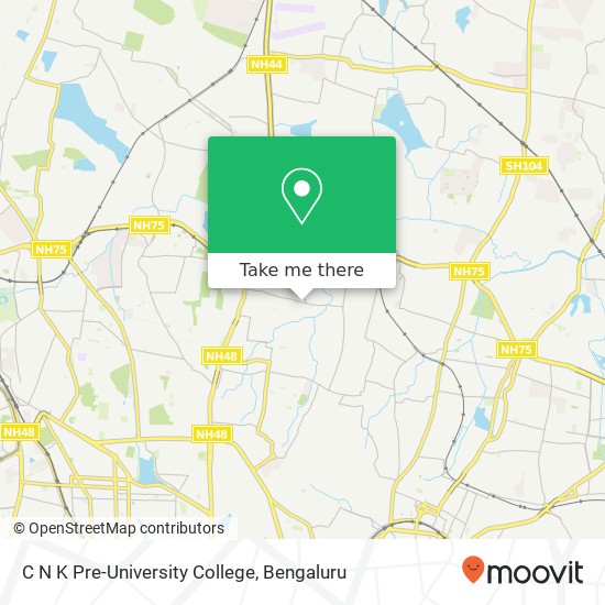 C N K Pre-University College map