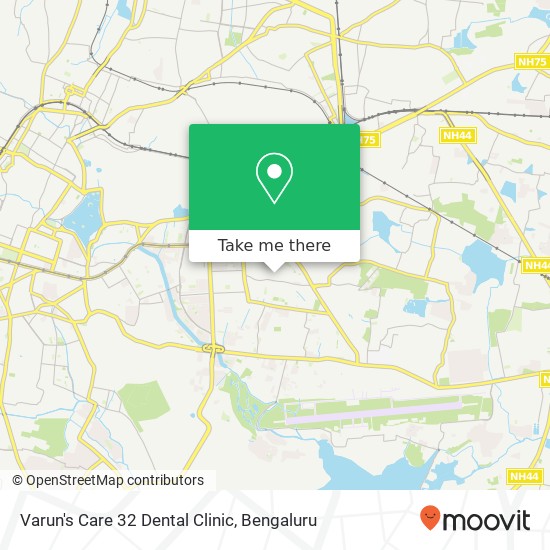 Varun's Care 32 Dental Clinic map