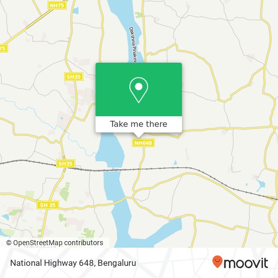 National Highway 648 map