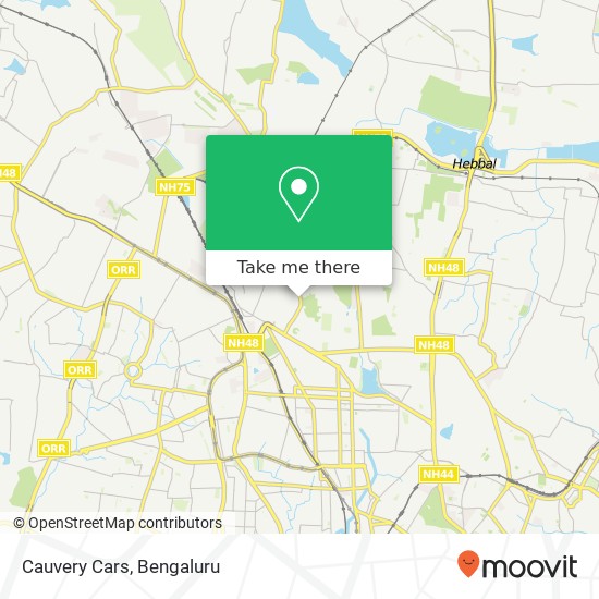 Cauvery Cars map