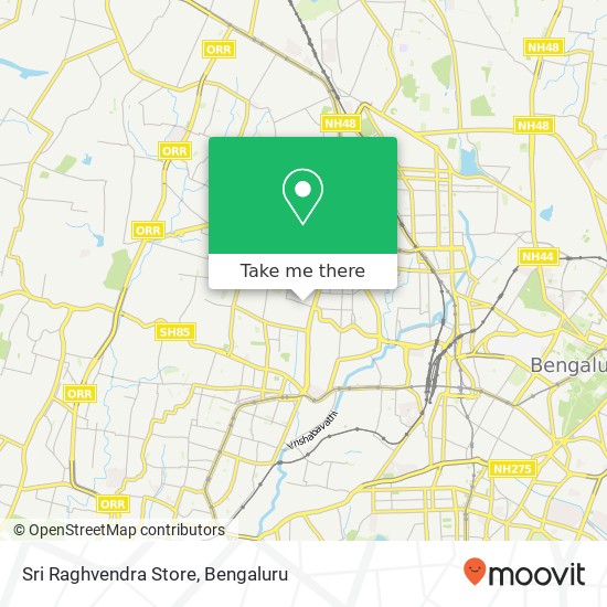 Sri Raghvendra Store map